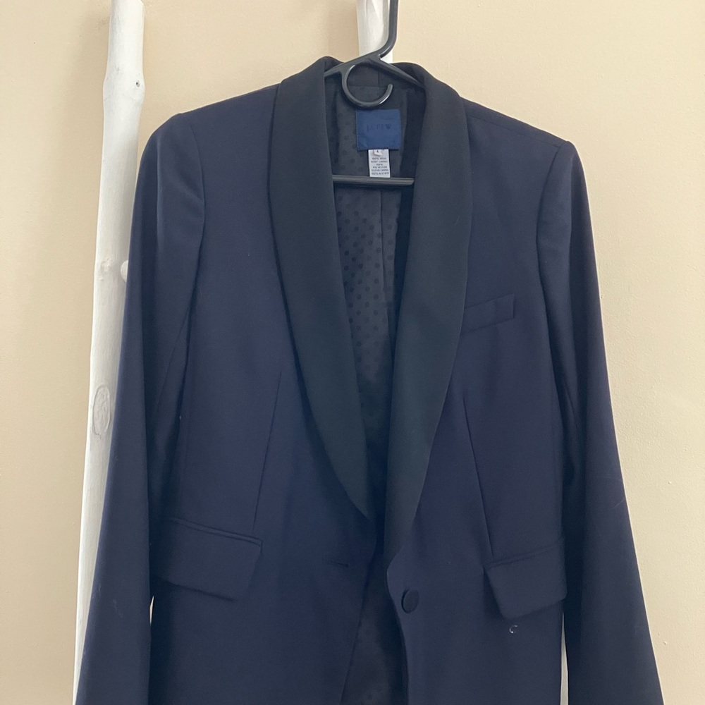 Size 4 navy J Crew blazer